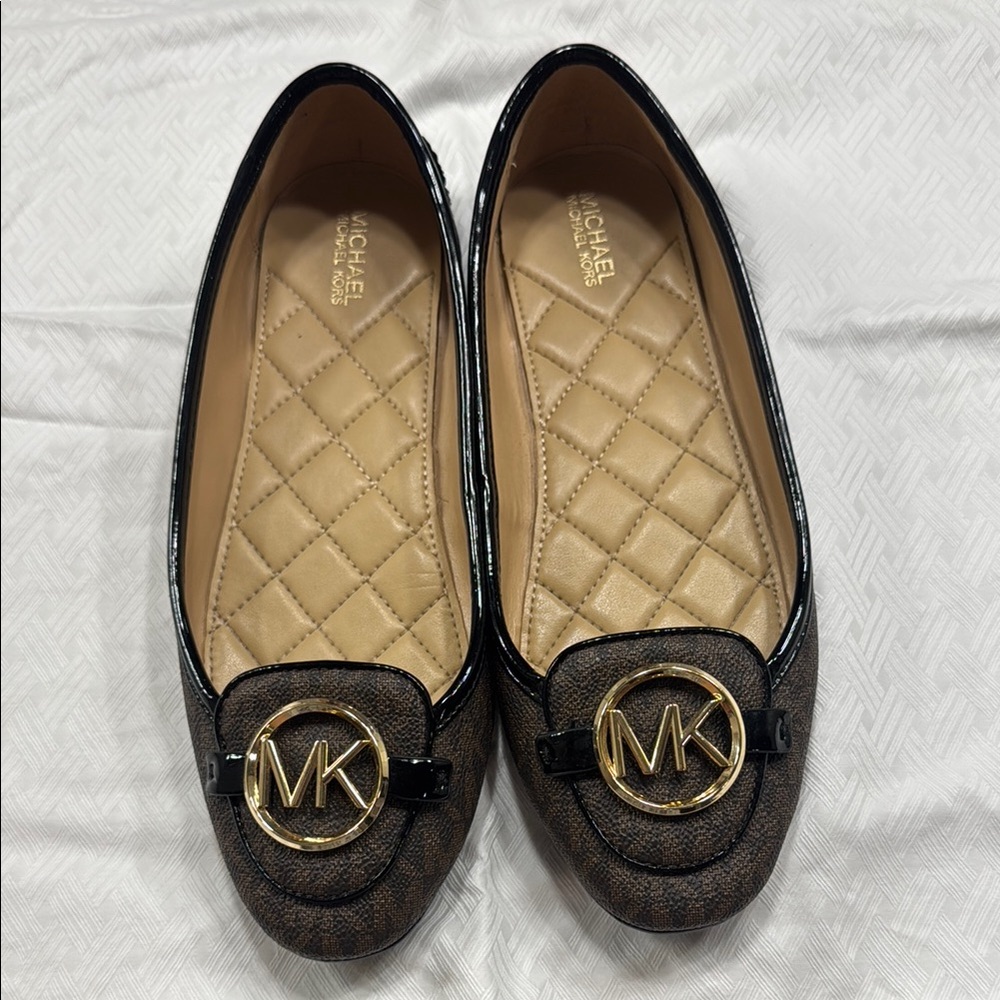 Michael Kors Lillie leather Moccasin soft.